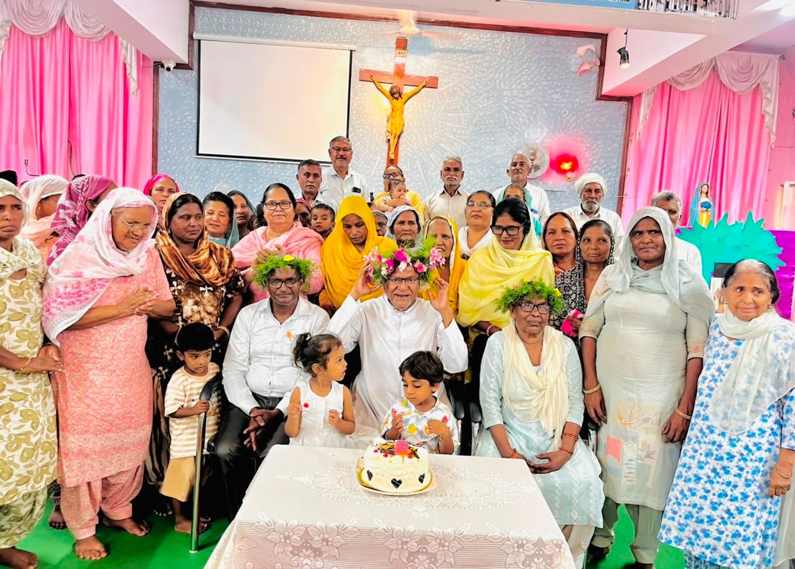 Grandparents Day Celebrated at Our Lady of Rosary Church, Sirsa