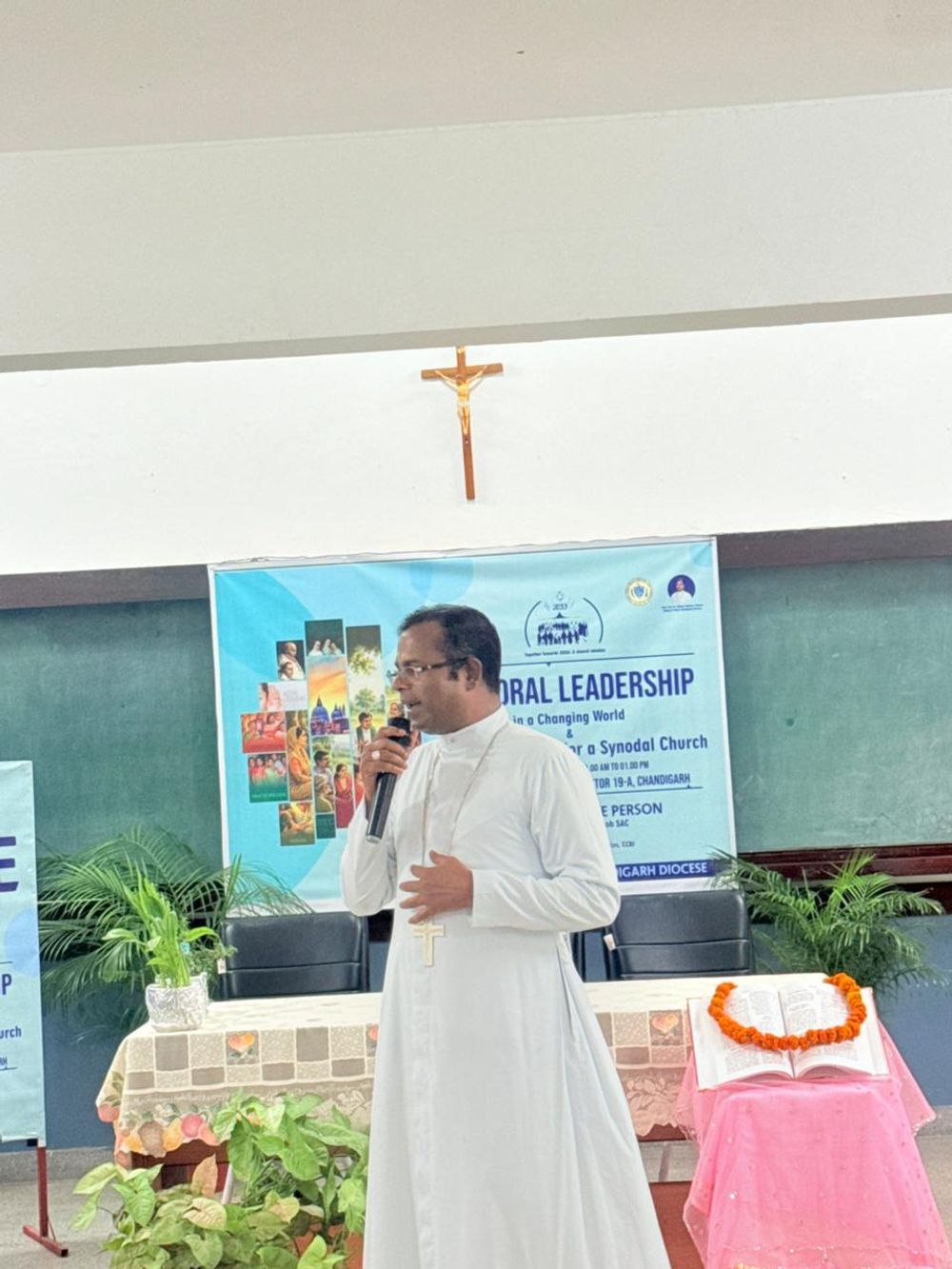 Bishop Sahaya Thatheus Thomas called on Bishop Swami ji called the clergy and pastoral leaders to renew their commitment to the BEC movement