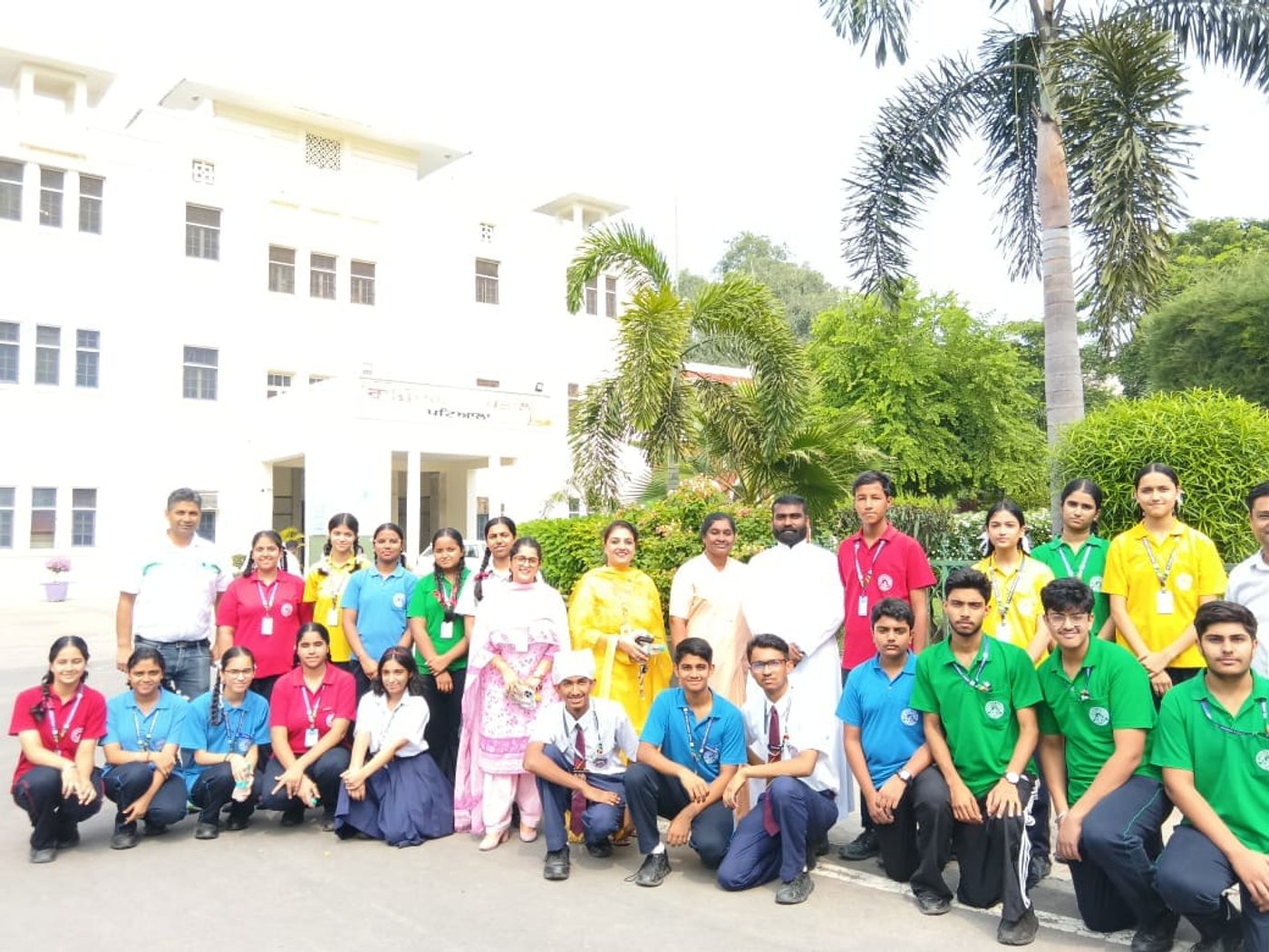 The initiative was undertaken under the guidance of the School Manager, Rev. Fr. Arul Raj, and Rev. Sr. Manchu Mathew