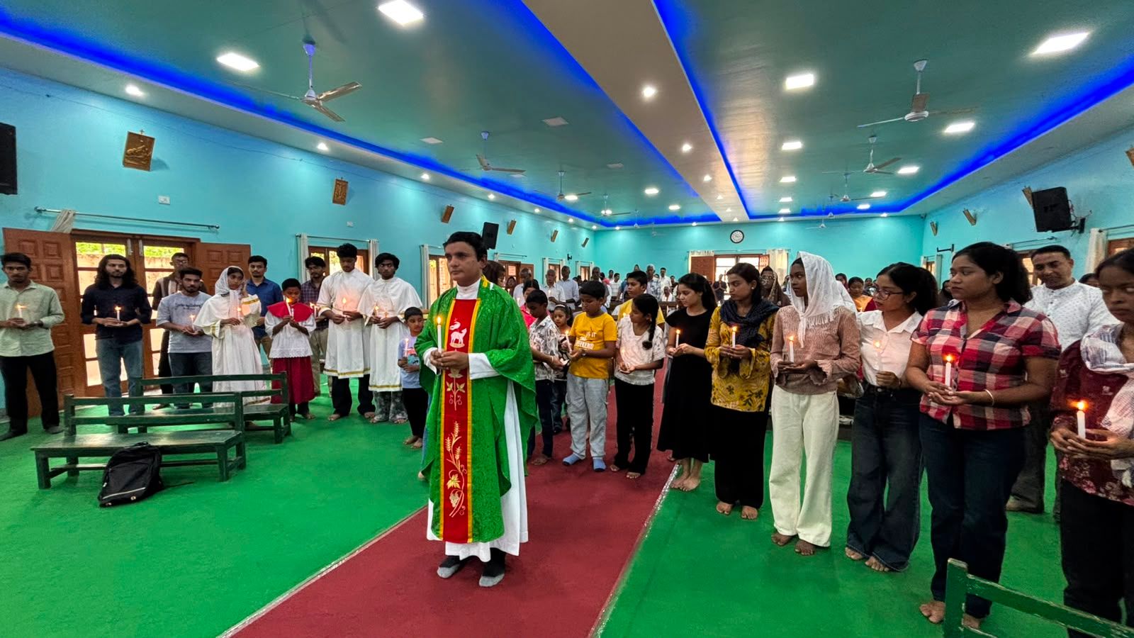 Day of Prayer and Solidarity with the Youth of Our Nation Observed at St. Joseph's Church, Kalka