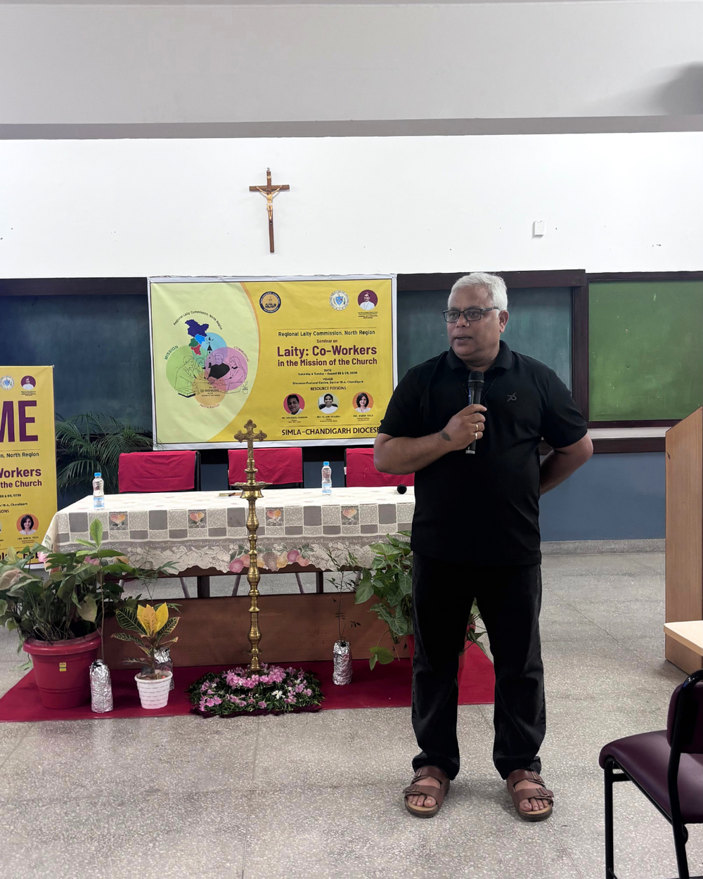 Mr. Emmanuel Johnson focused on the co-responsibility of the laity