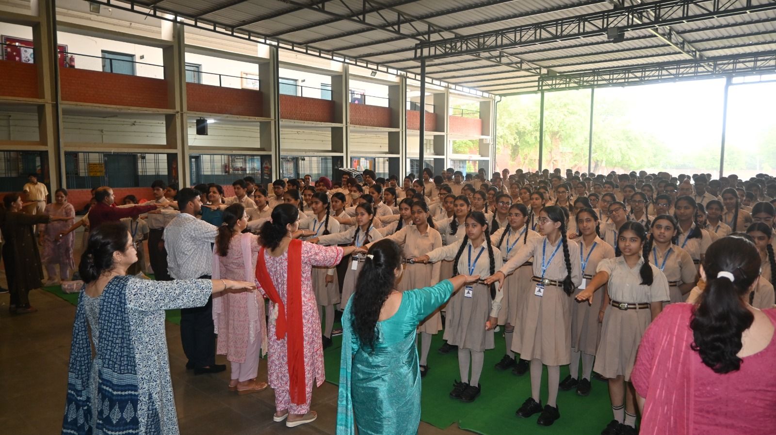 An Anti-Drug Campaign was held at St. Xavier’s Sr. Sec. School, Sirsa