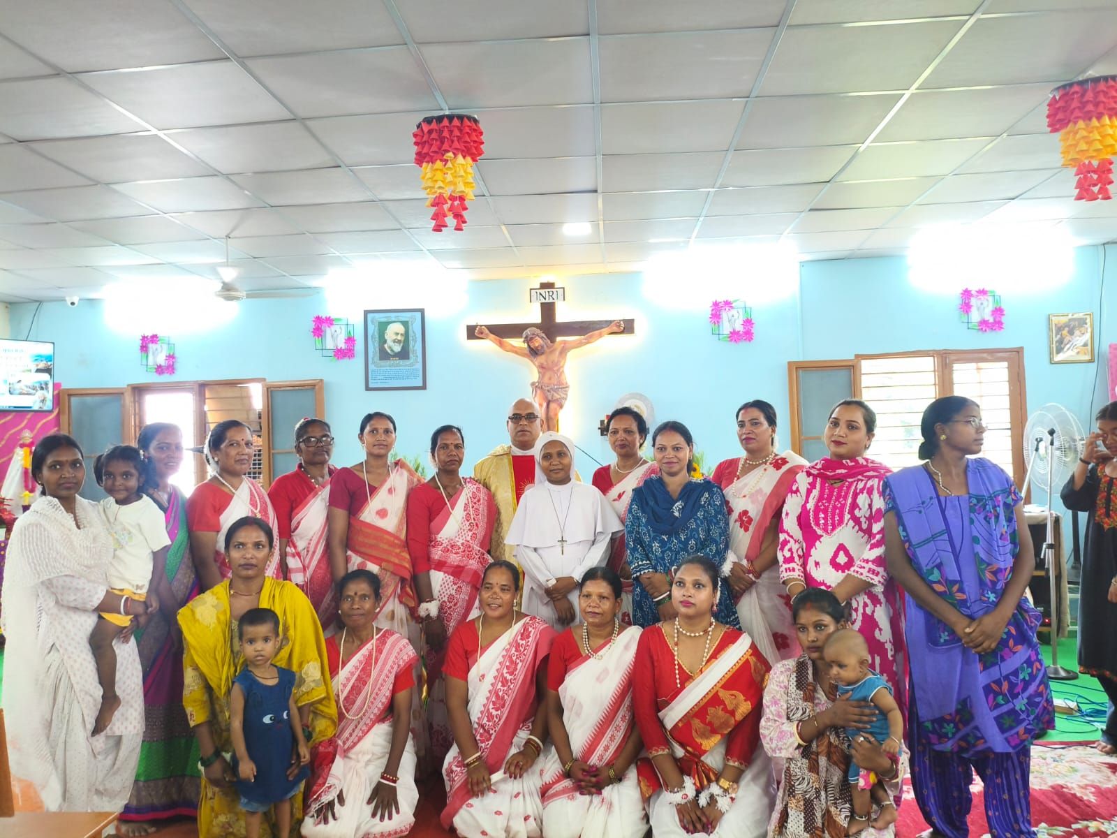 St. Padre Pio Church, Nayagaon Celebrates a Joyous Twin Occasion