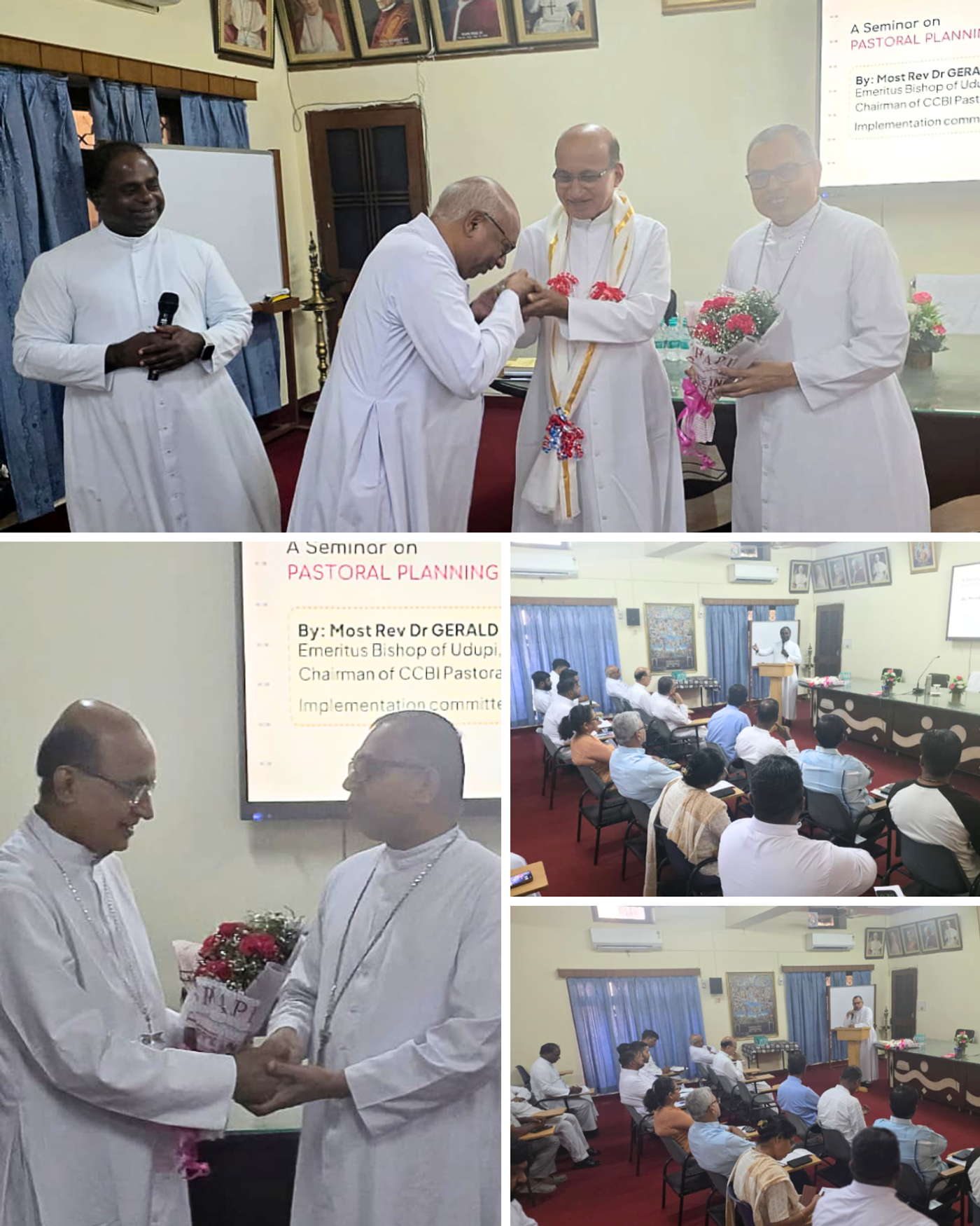 Welcome & gratitude of Bishop Lobo for his guidance.