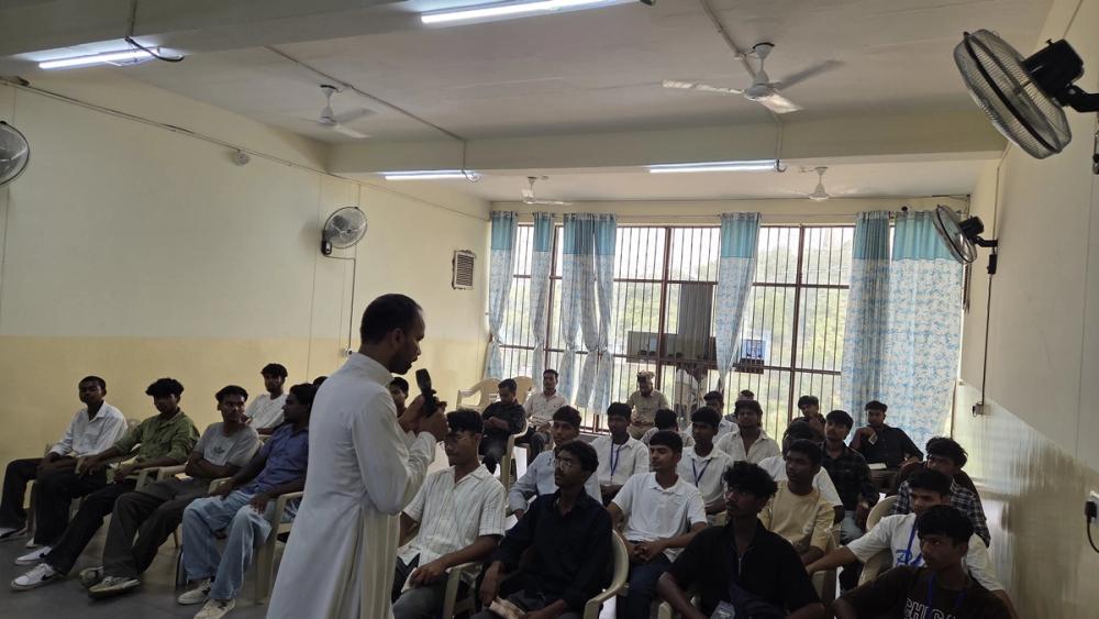 A special vocation session was conducted by Fr. Nelson
