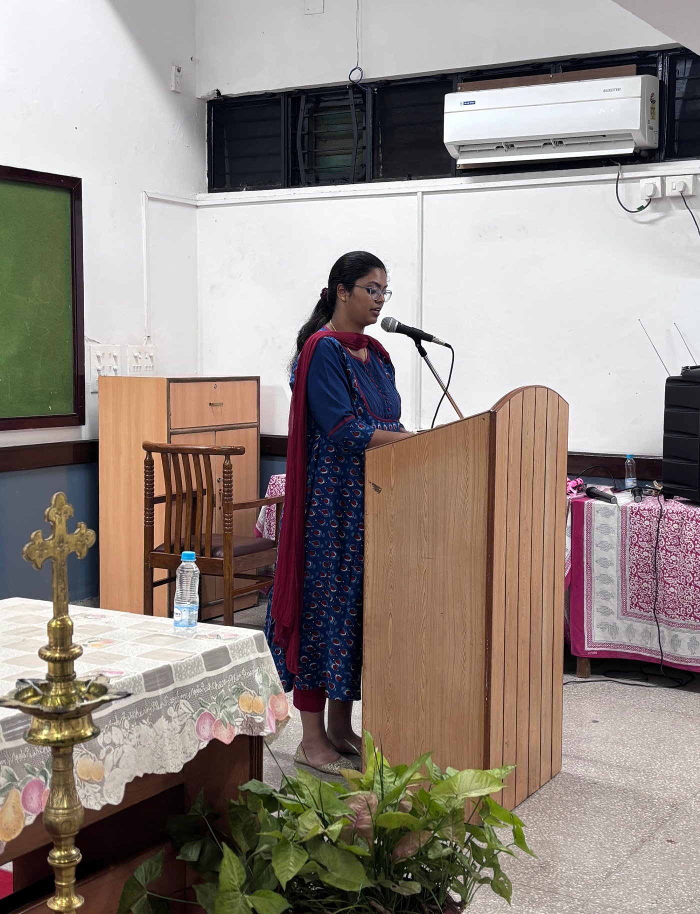 Mrs. Kritika, Mohali, expressed words of gratitude to the Bishop, clergy, religious and all the participants for their presence and support.
