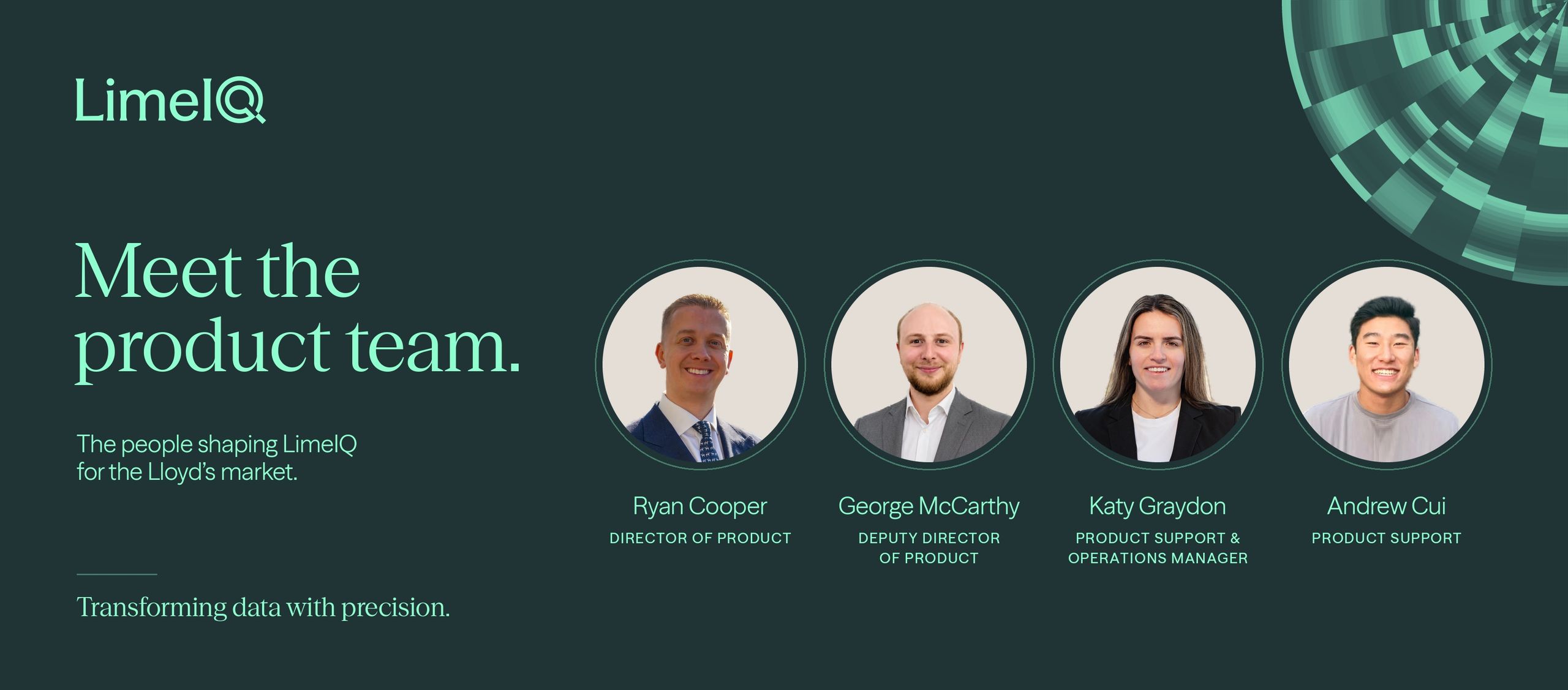 Meet the LimeIQ Product Team