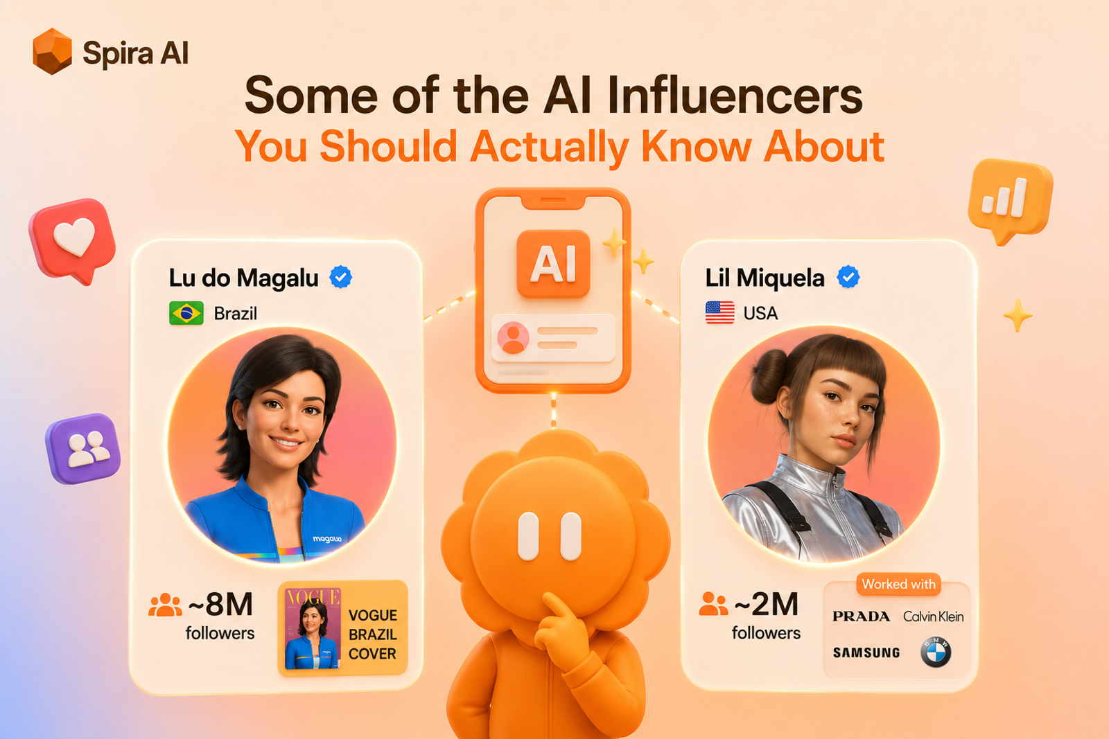 Some of the AI Influencers You Should Actually Know About | AI Influencer