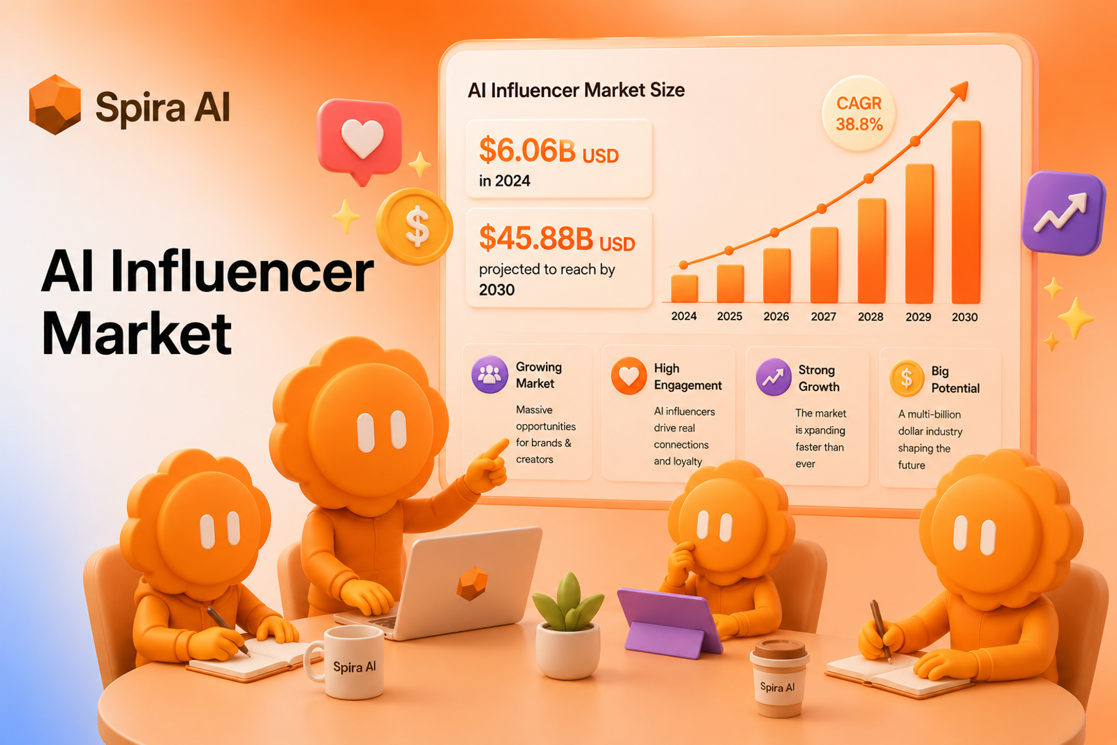 The AI Influencer Market Condition Right Now | What is an AI influencer
