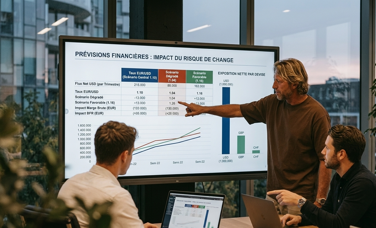 Risque de change : pourquoi il appartient à votre pilotage financier, pas à votre banque