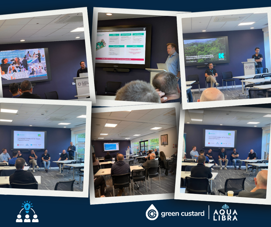 A selection of photos from the CamTechWeek talk
