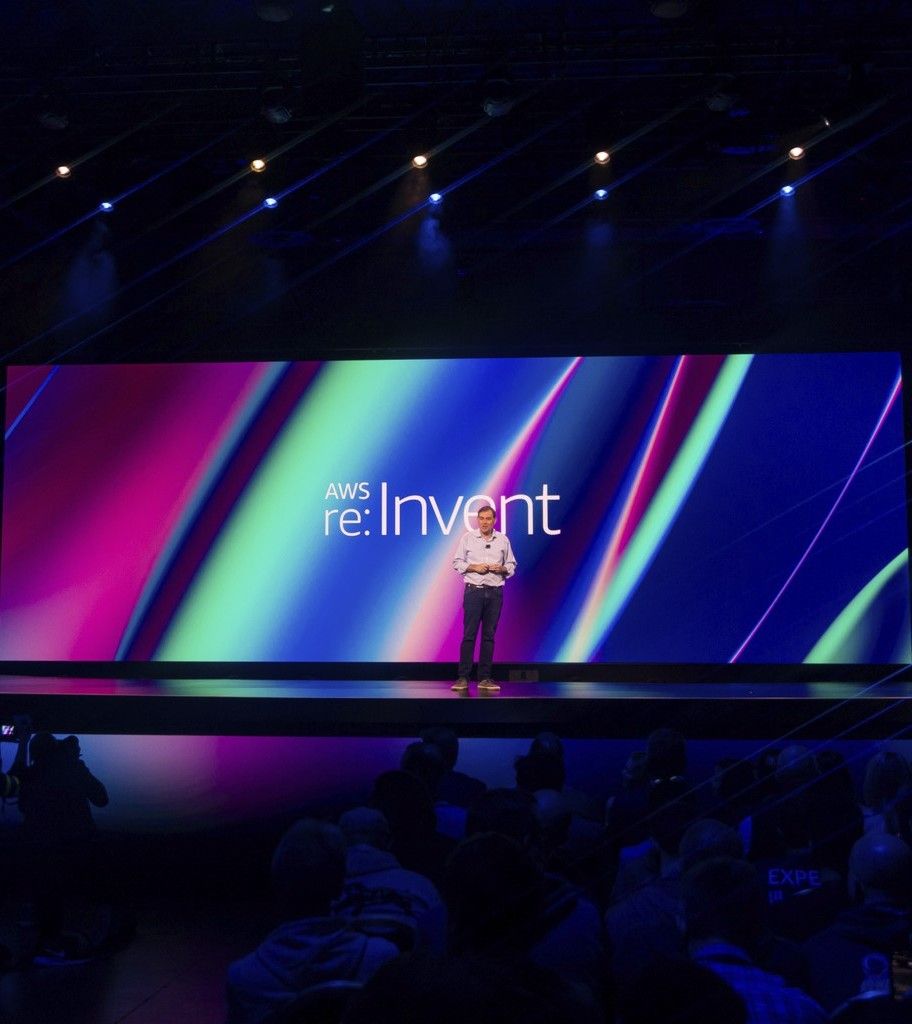 A photo of the re:invent 2025 Stage