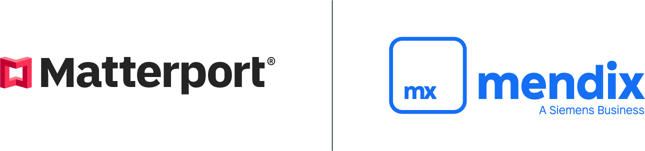 Matterport and Siemens Mendix Logo