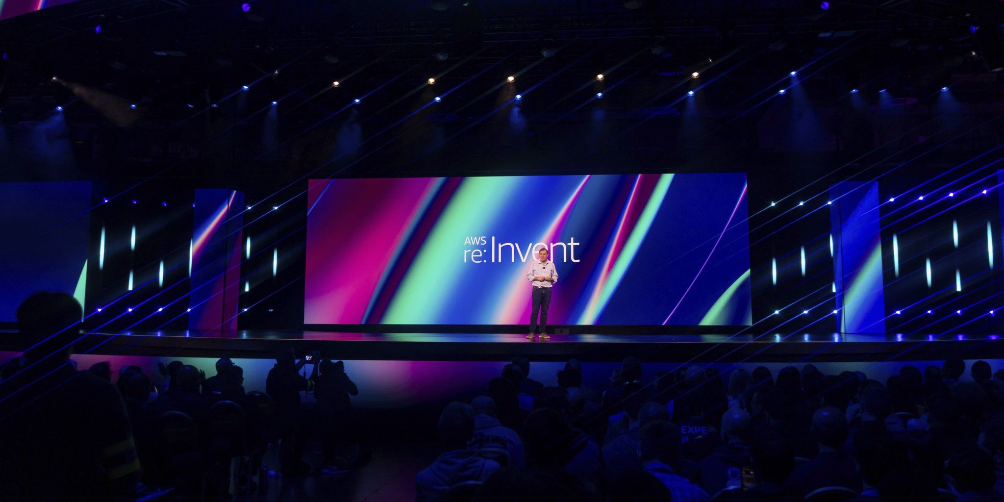 A photo of the re:invent 2025 Stage