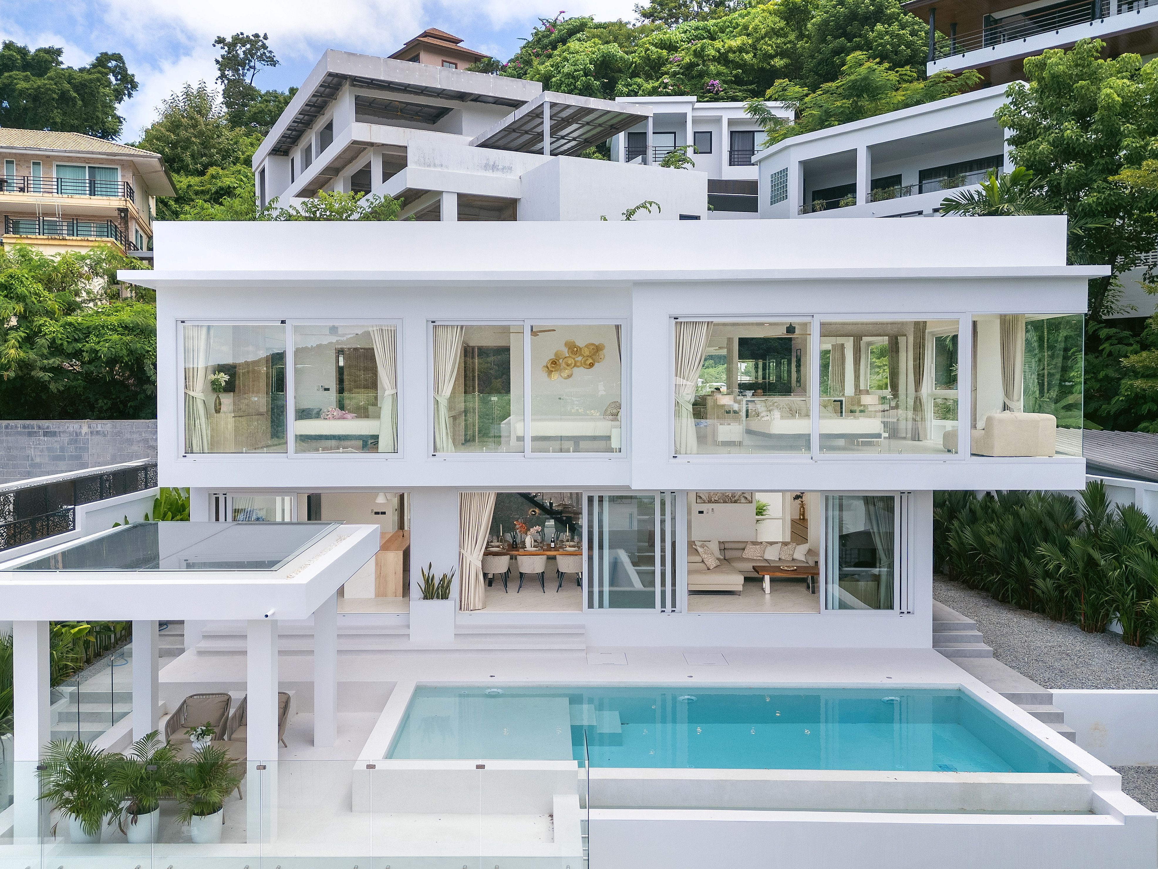 villa coco naya construction rawai