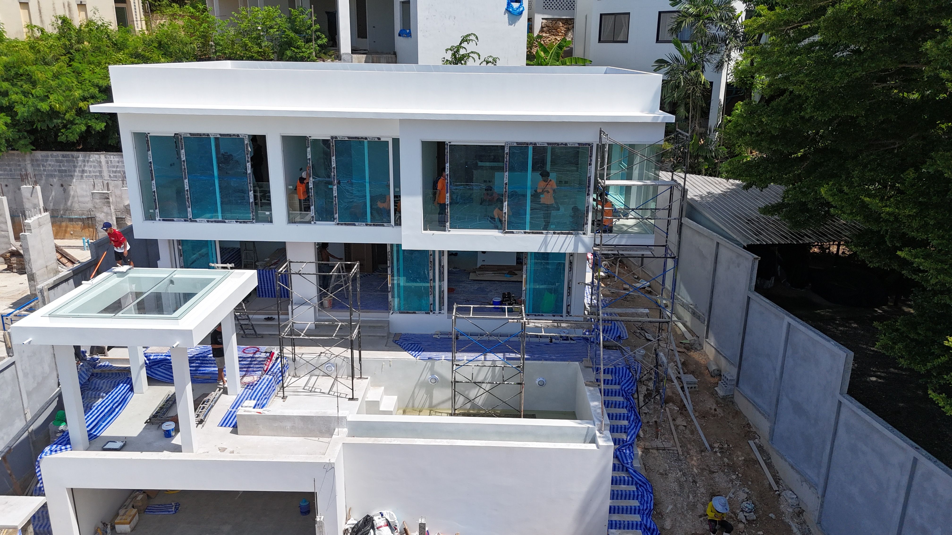 construction villa coco naya