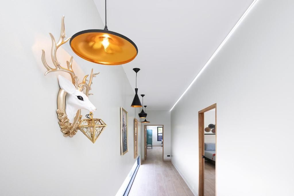 couloir villa mystic