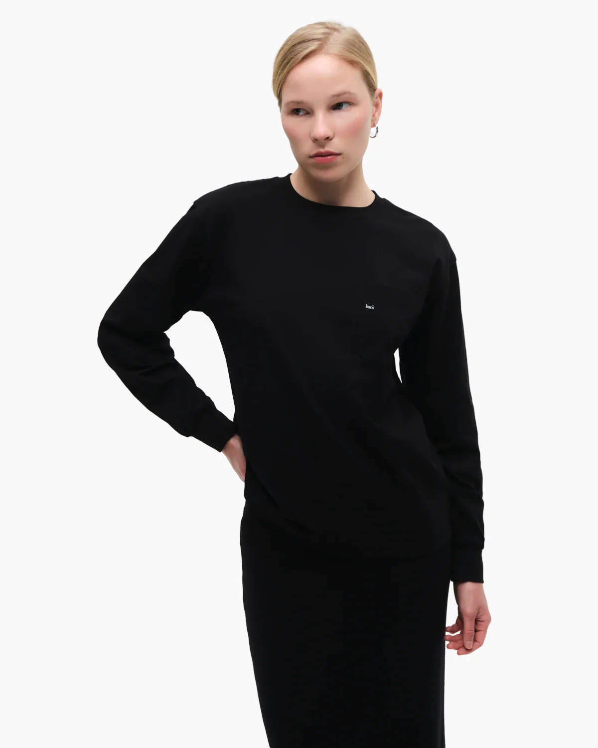 Longsleeve ‘Pocket’  Black