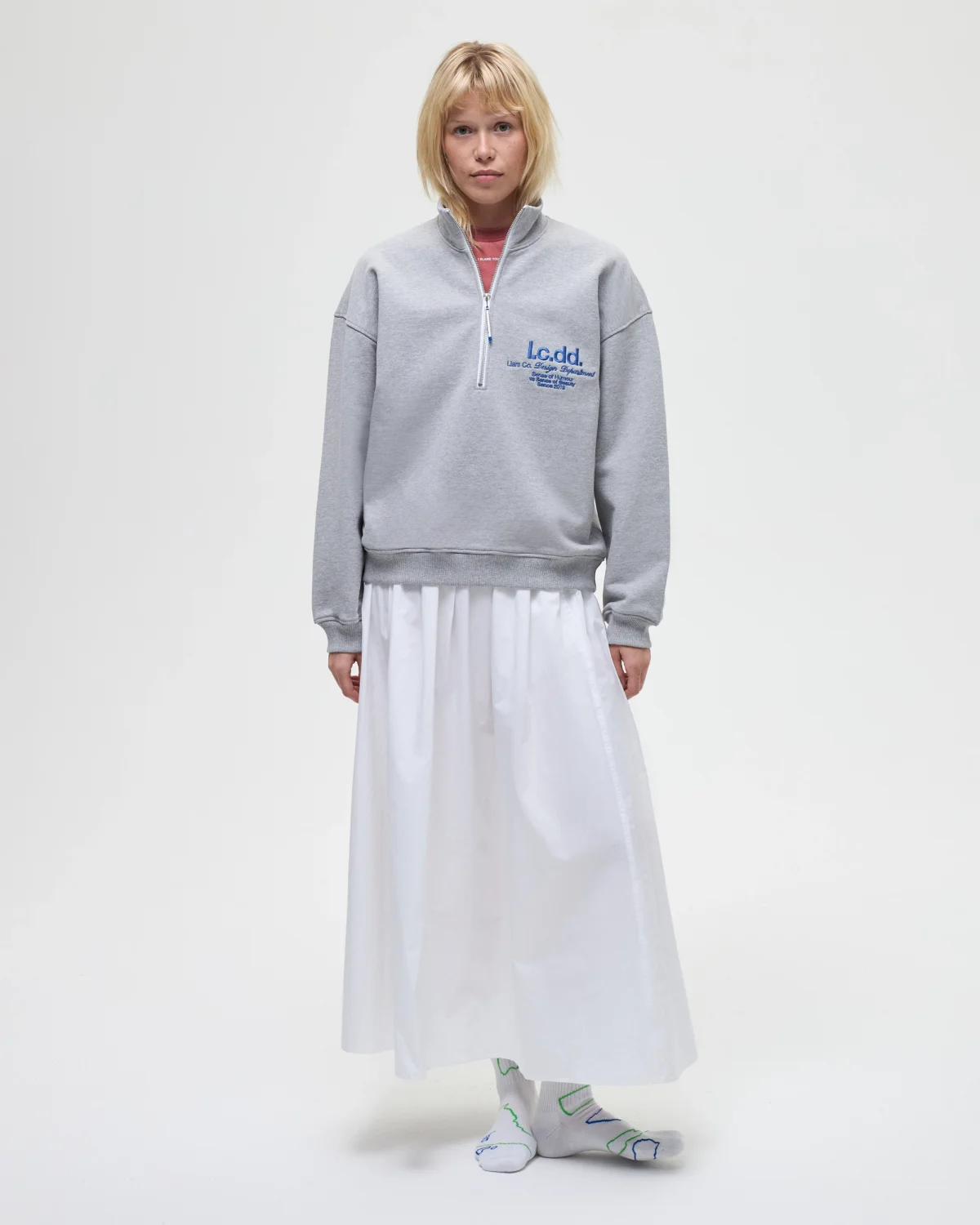 Zip-Sweat 'Fancy' Gray