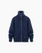 Zip-Sweater ‘Collar’ Blue