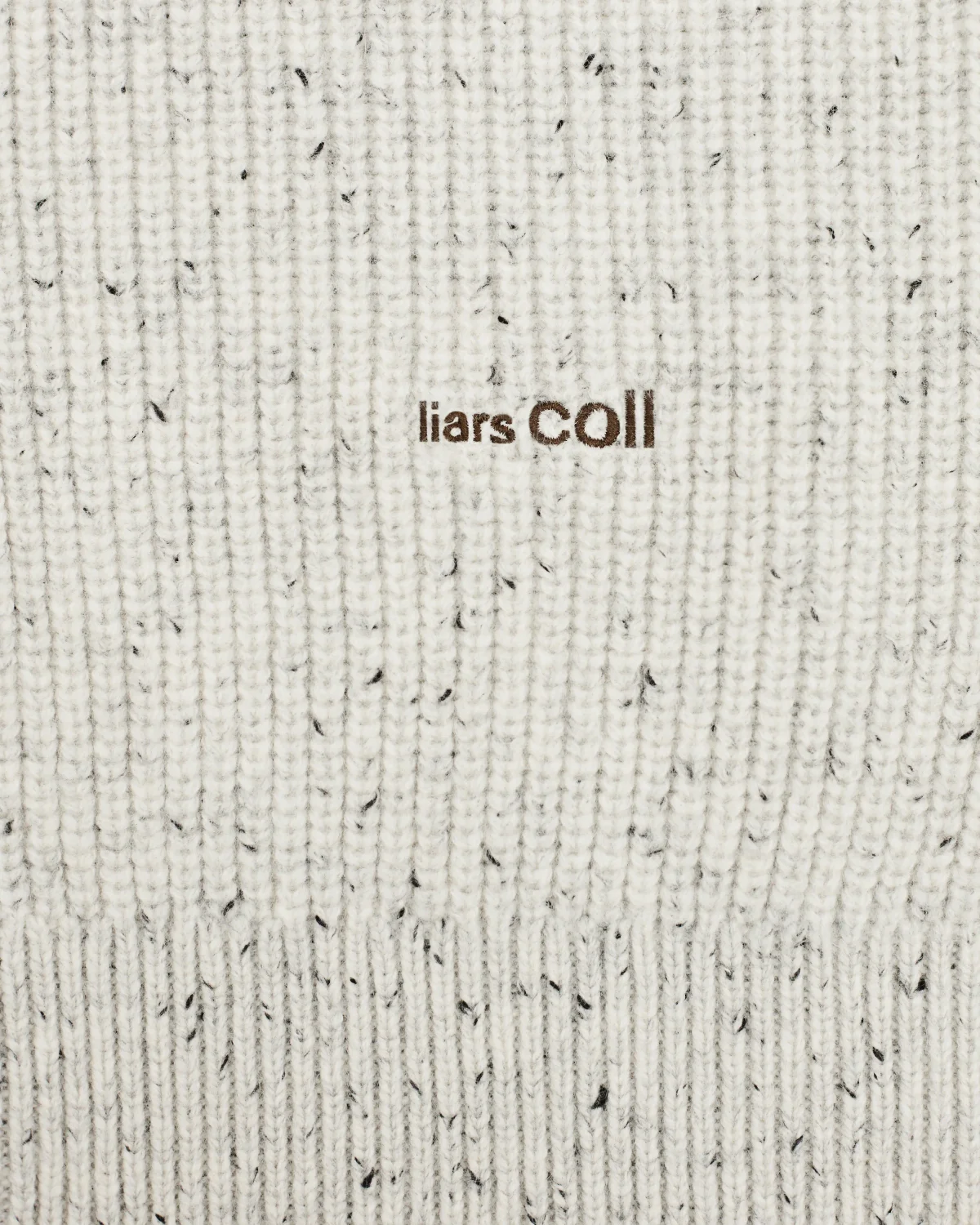 Zip-Sweater ’Collar’ Gray