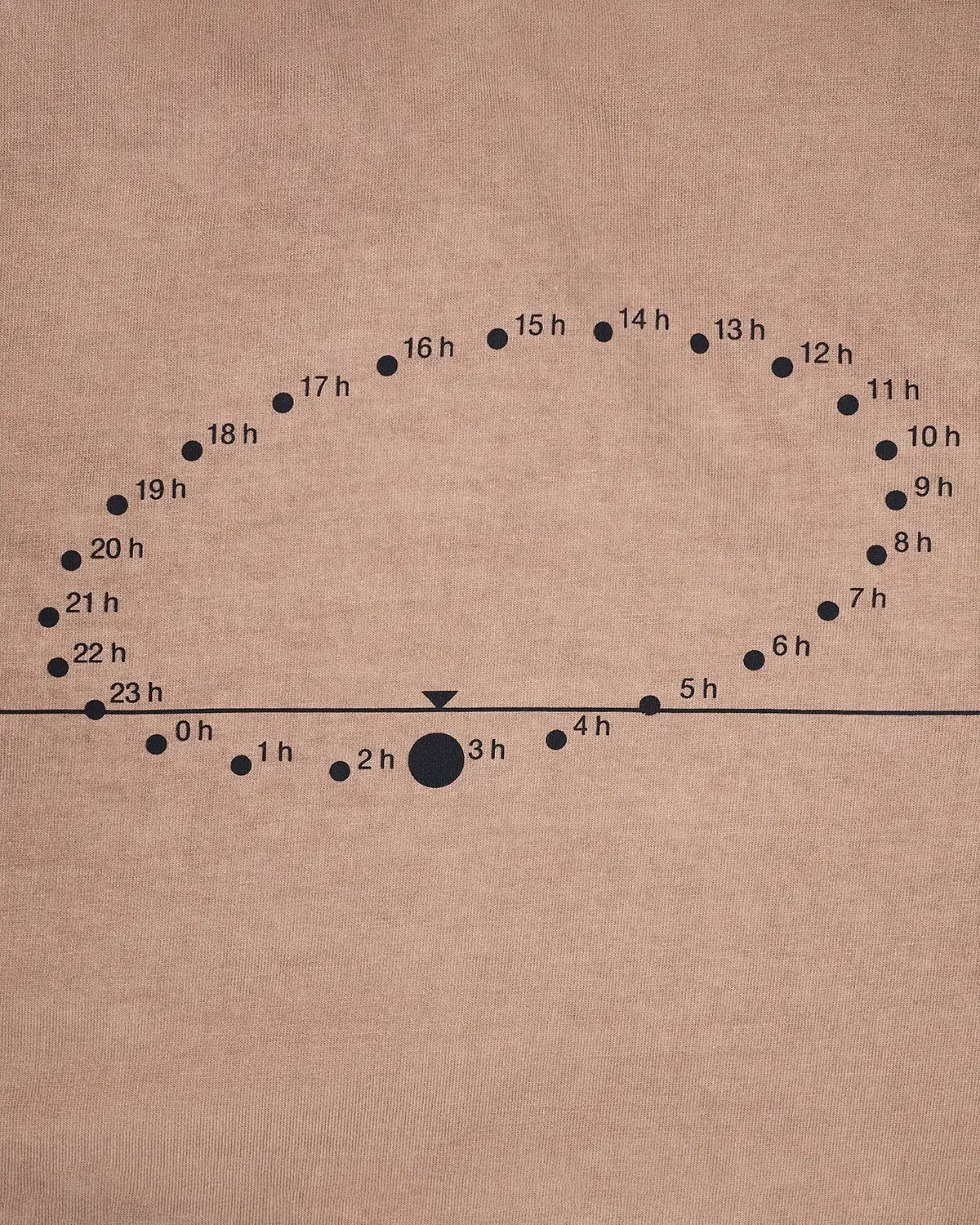 Tee ’Moonlit Sky’ Desert