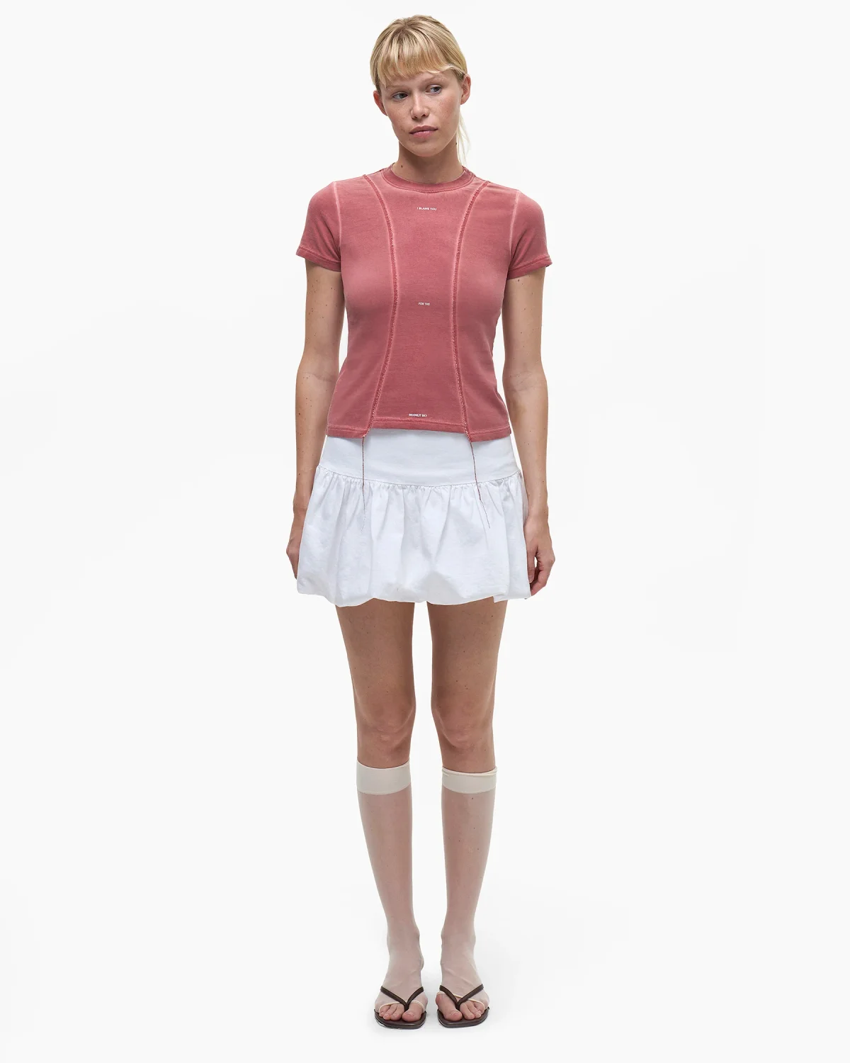 Tee ’Moonlit Sky’ Pink Woman