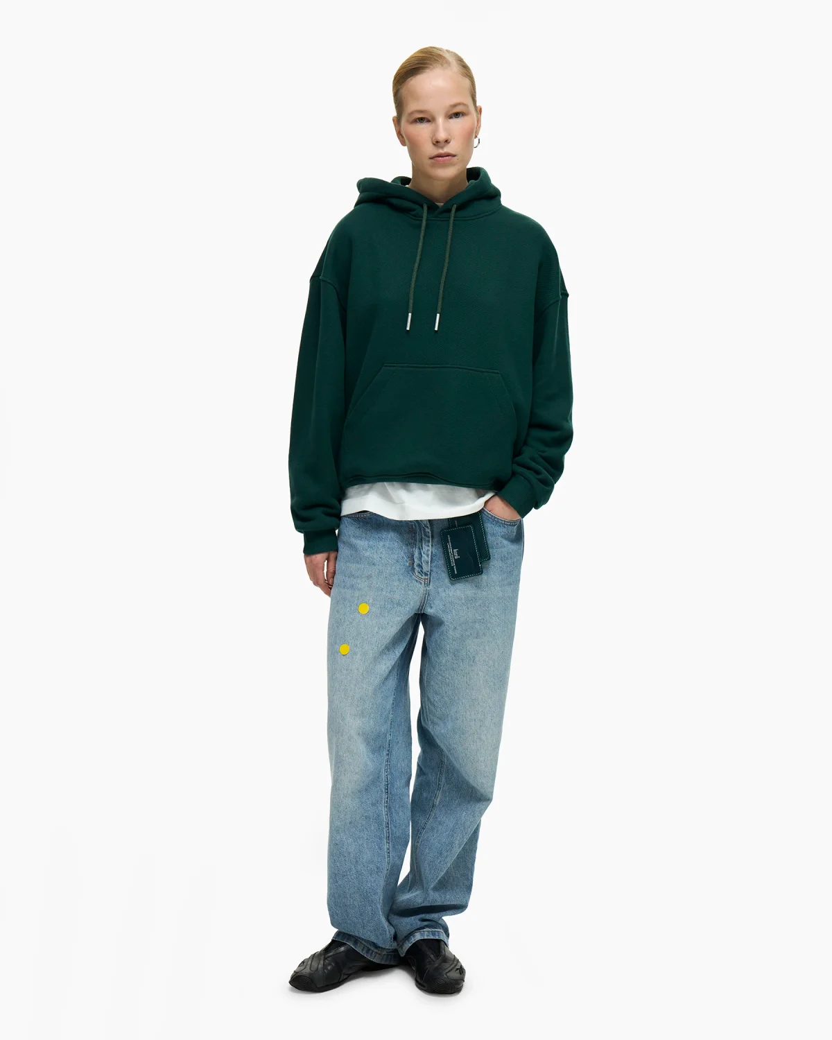 Hoodie ‘Shoulder’ Green