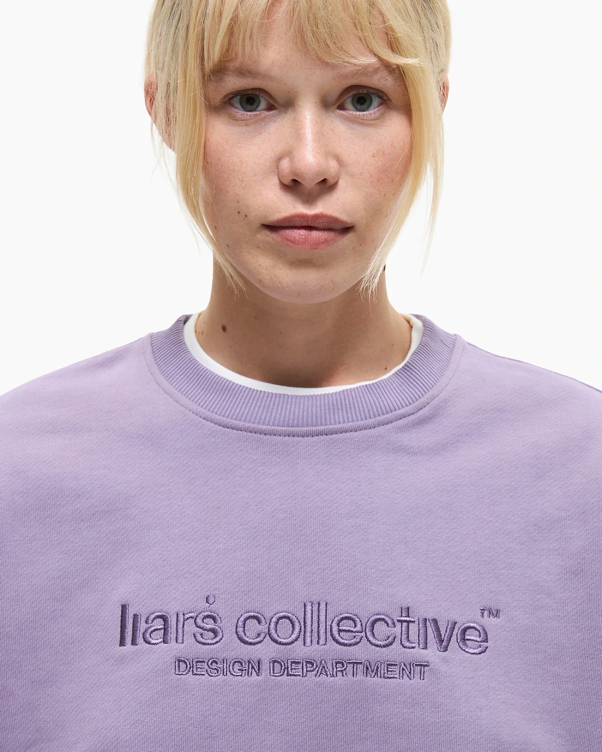 Sweatshirt 'Logo' Purple