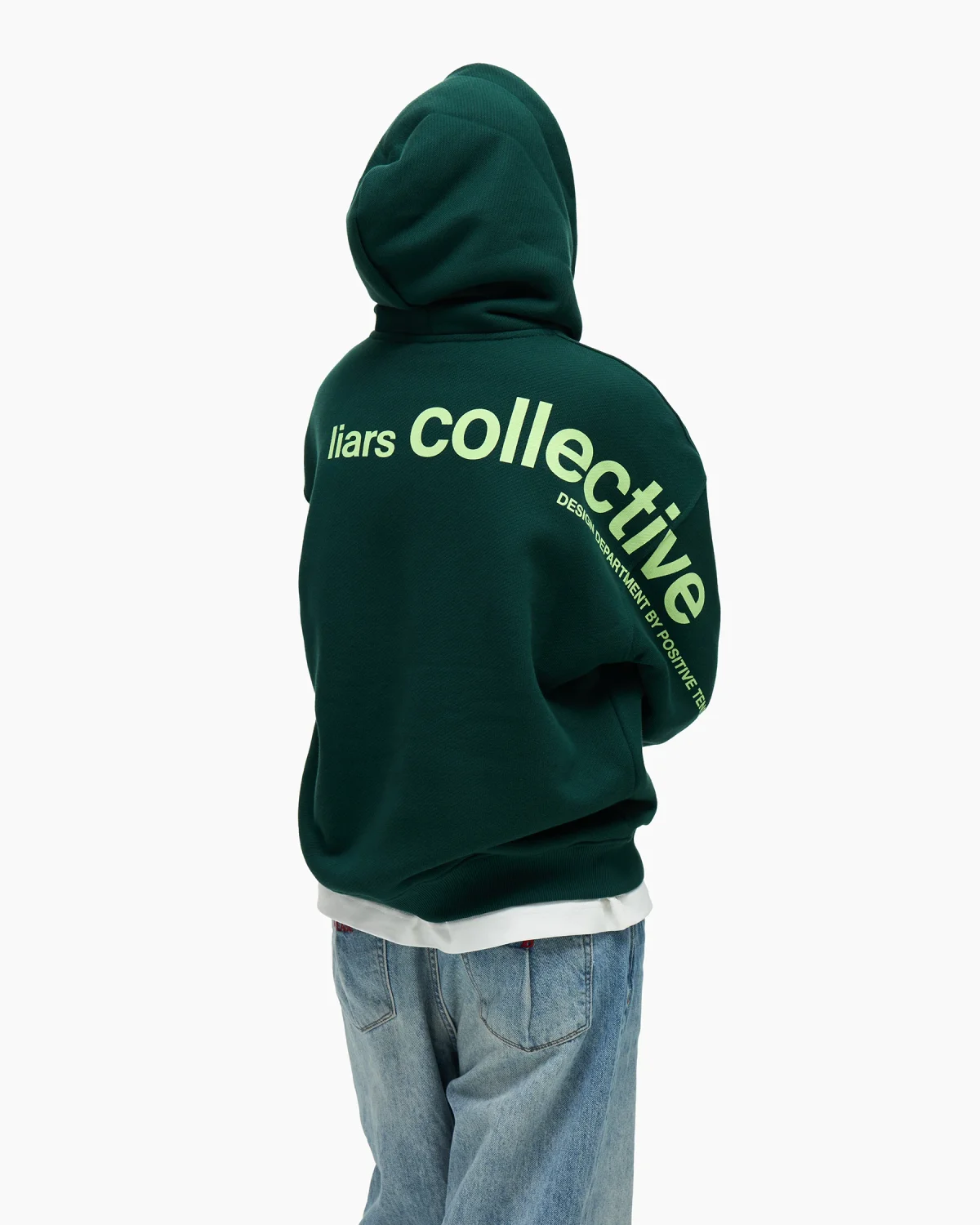 Hoodie ‘Shoulder’ Green