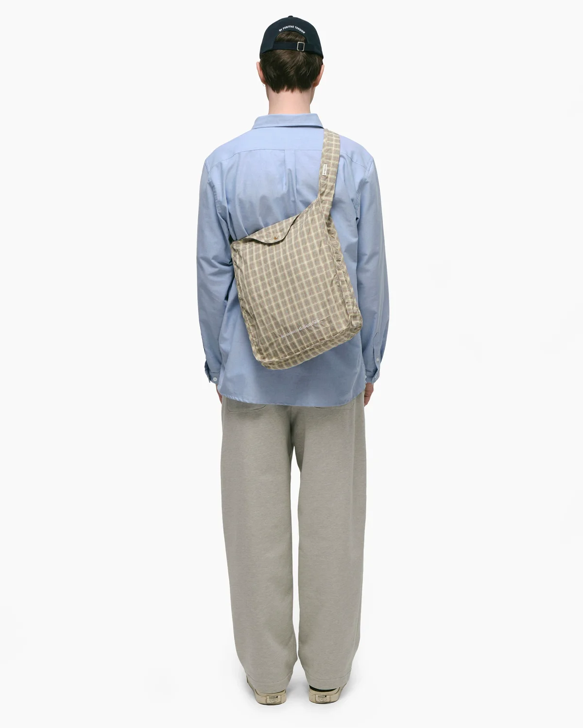 Crossbody Tote Plaid