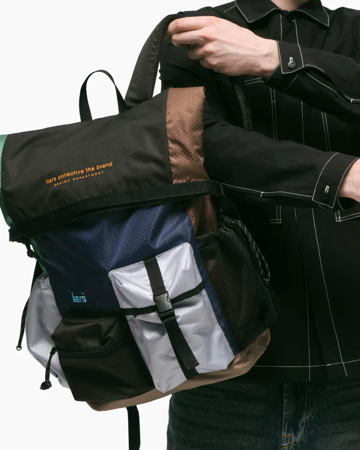 Backpack 'Pockets-3' Multicolour