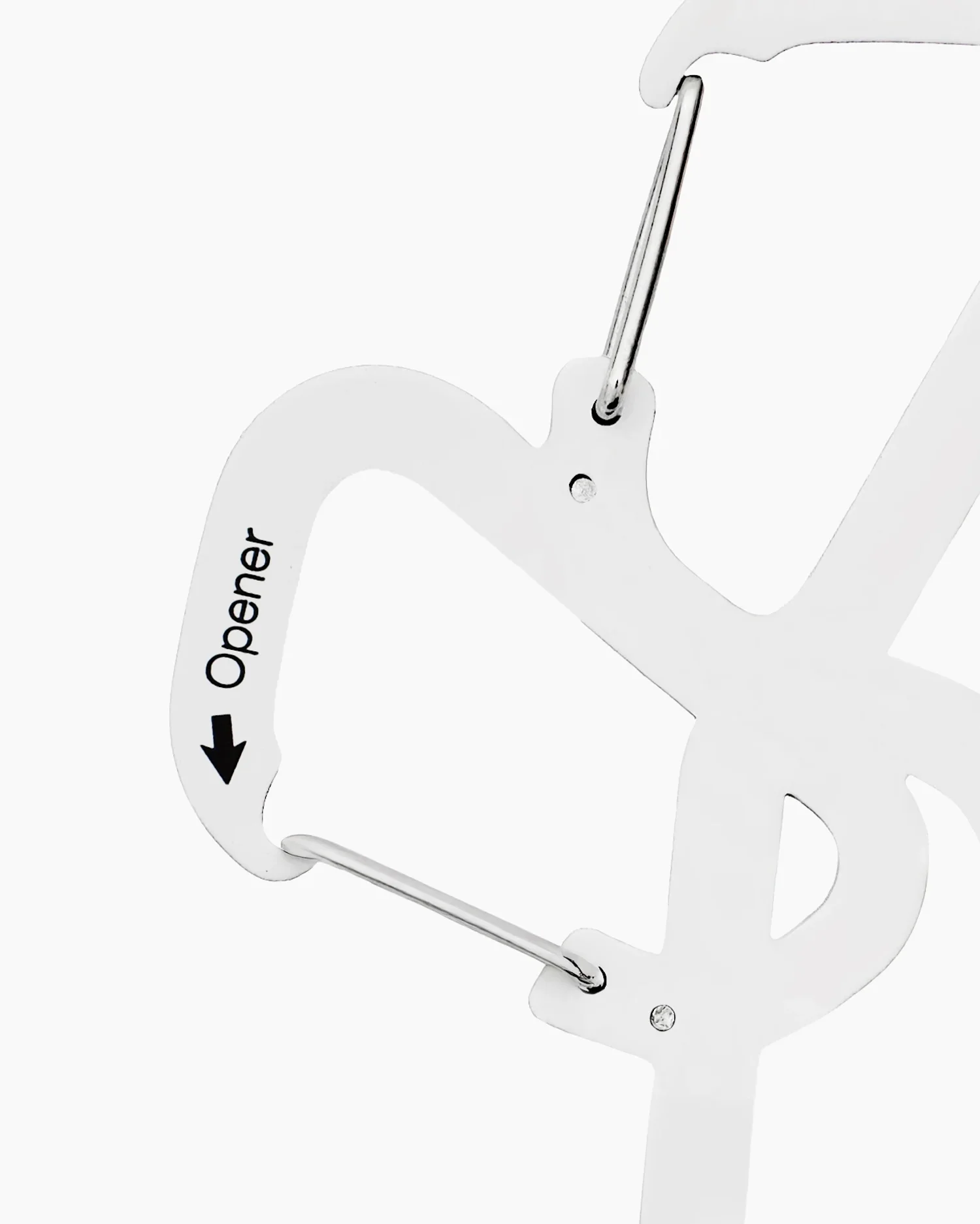 Carabiner '3in1' White