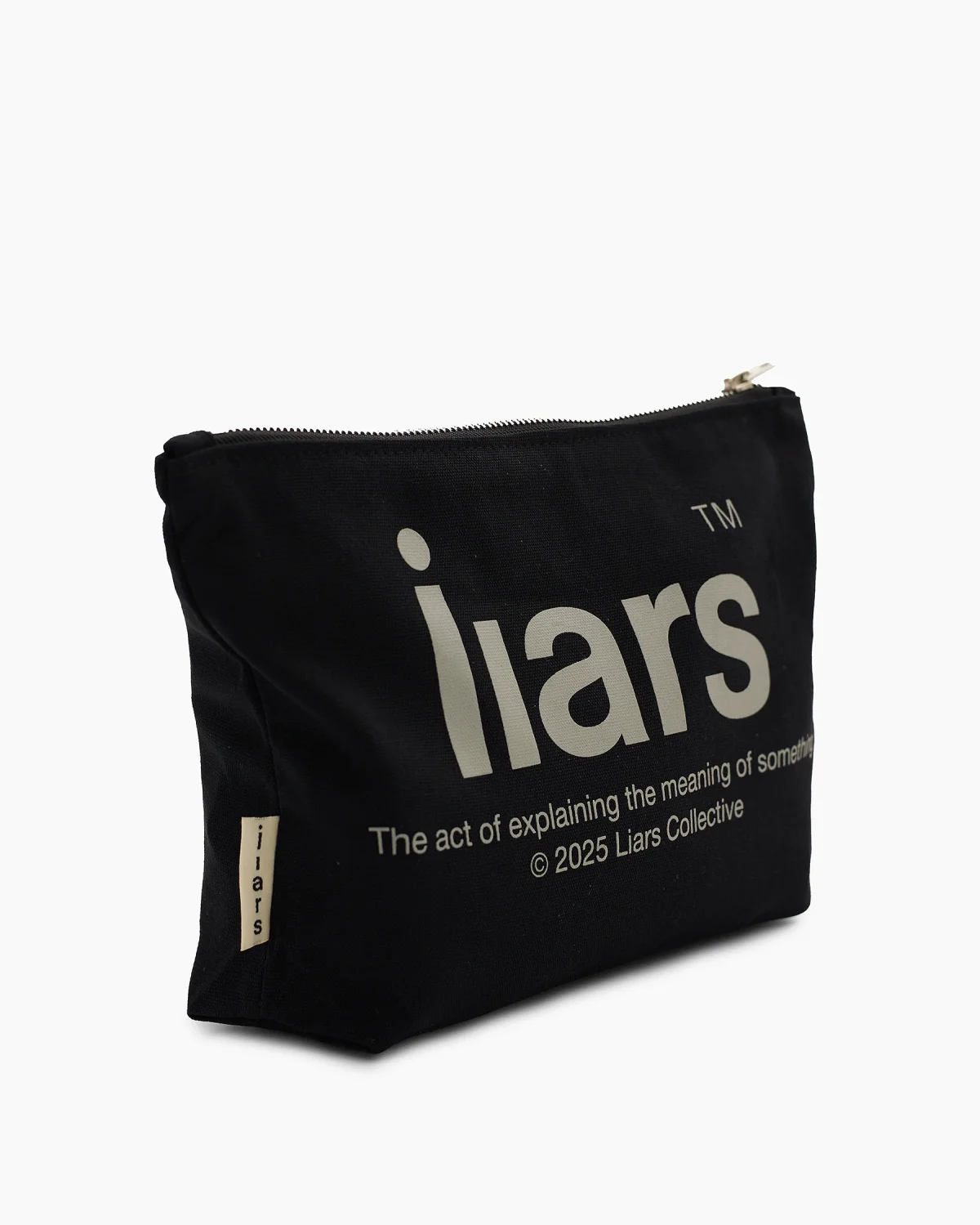 Cosmetic Bag 'Liars' Black