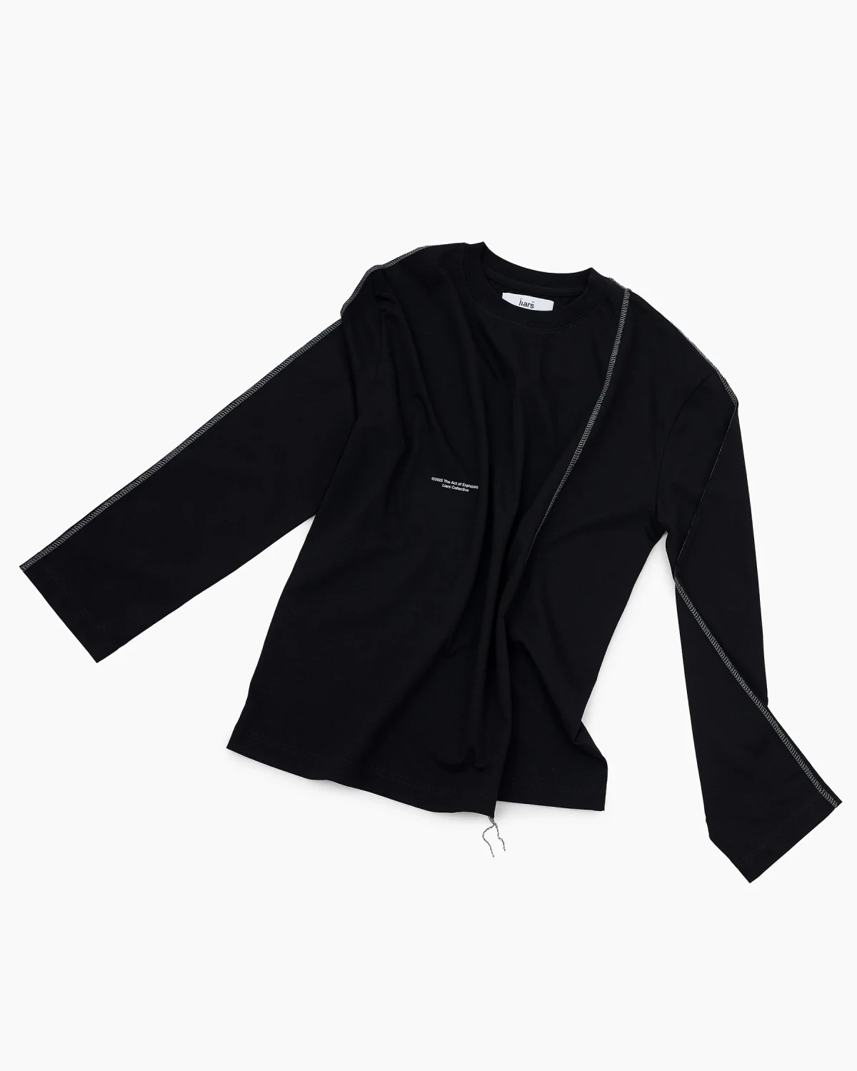 Longsleeve 'The Act of Explaining' Black