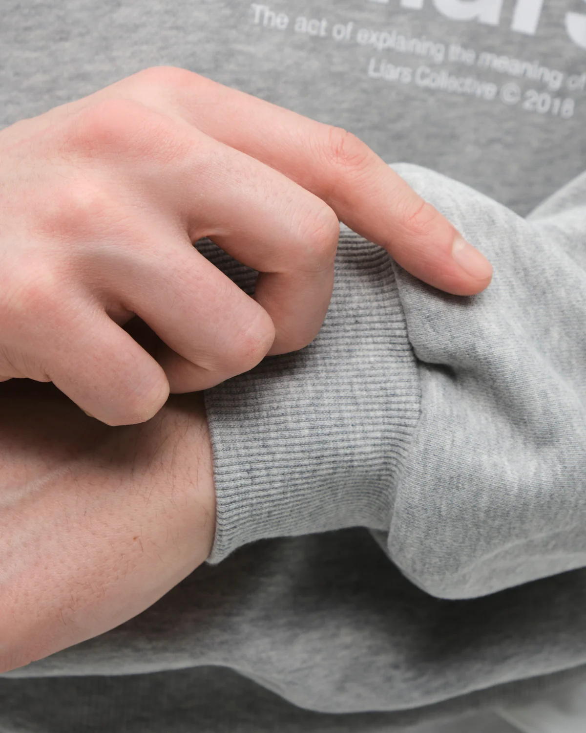 Sweatshirt ‘Basic’ Gray
