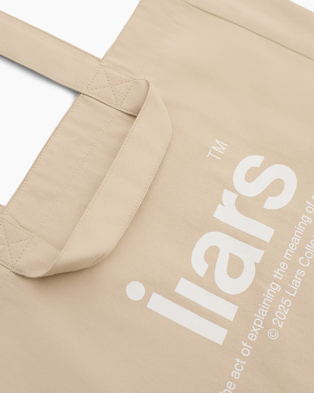 Bag 'Liars' Beige