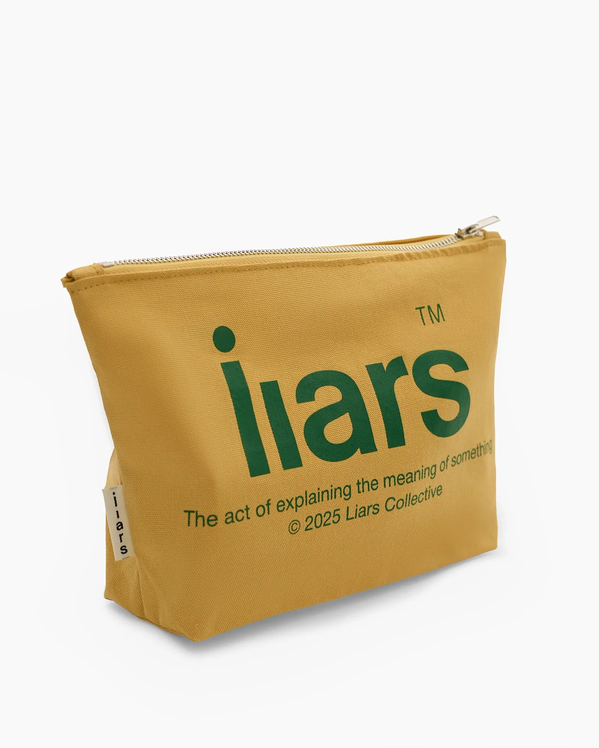 Cosmetic Bag 'Liars' Yellow