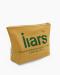 Cosmetic Bag 'Liars' Yellow