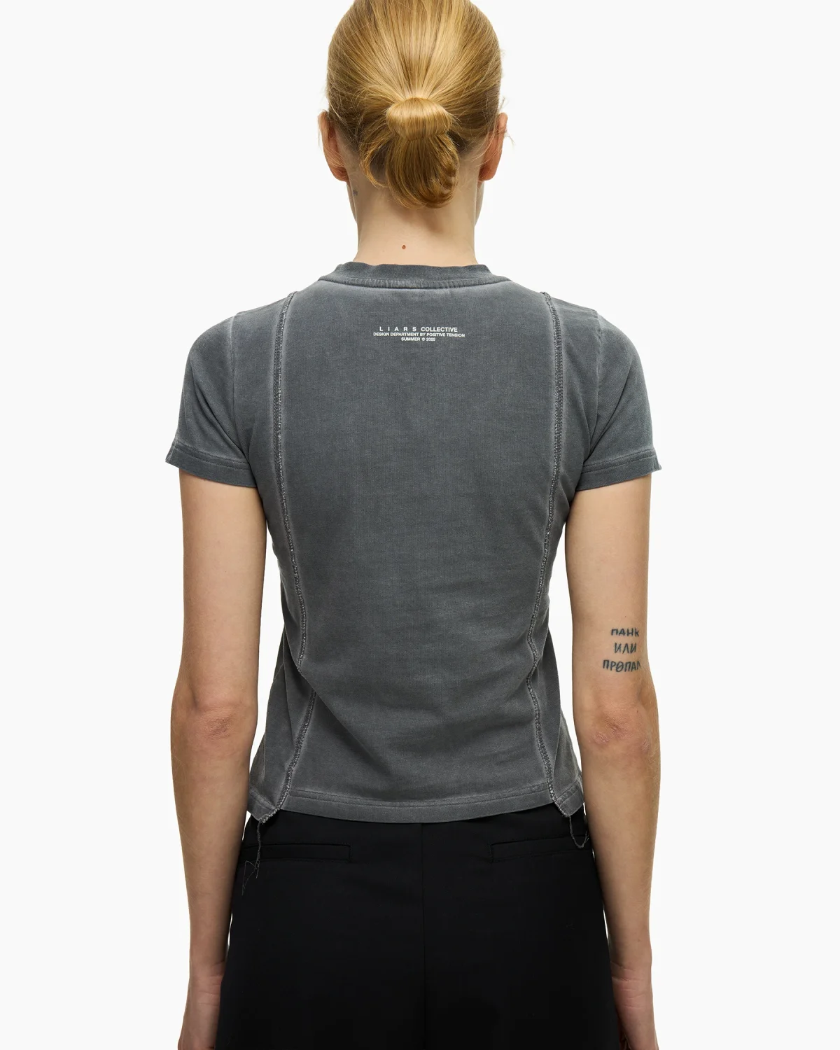 Tee ’Moonlit Sky’ Gray Woman