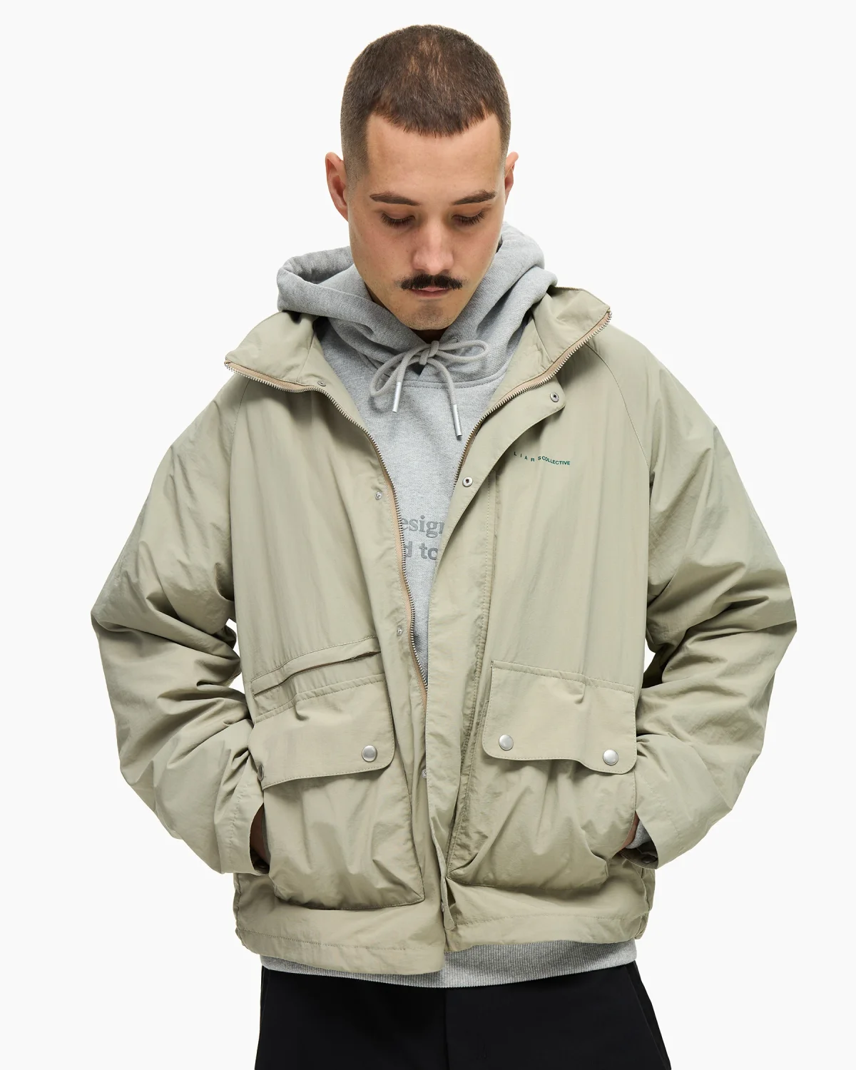 Nylon Jacket Natural