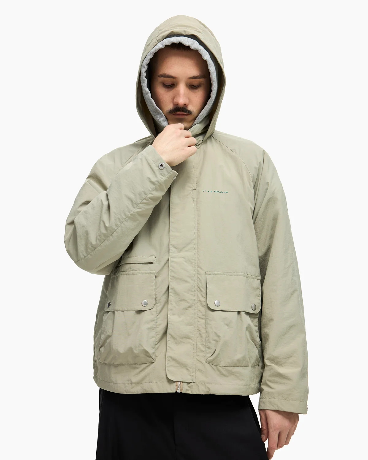 Nylon Jacket Natural