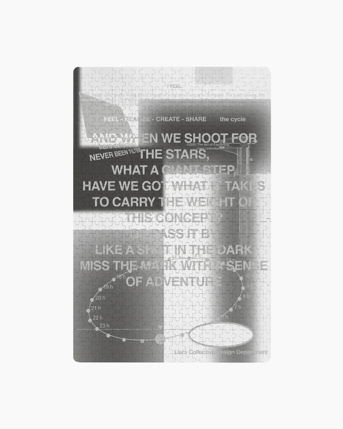 Puzzle500 'Mess about feeling'