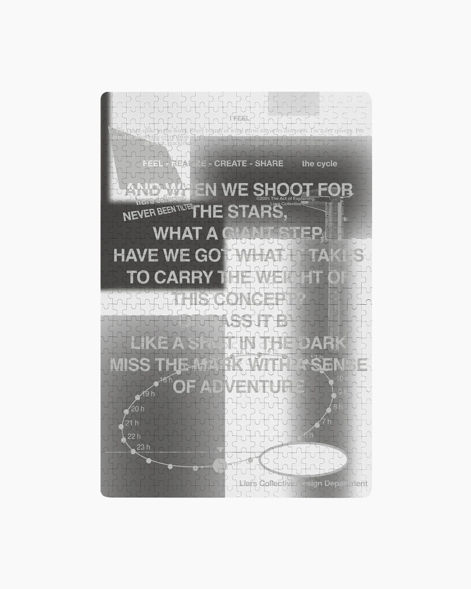 Puzzle500 'Mess about feeling'