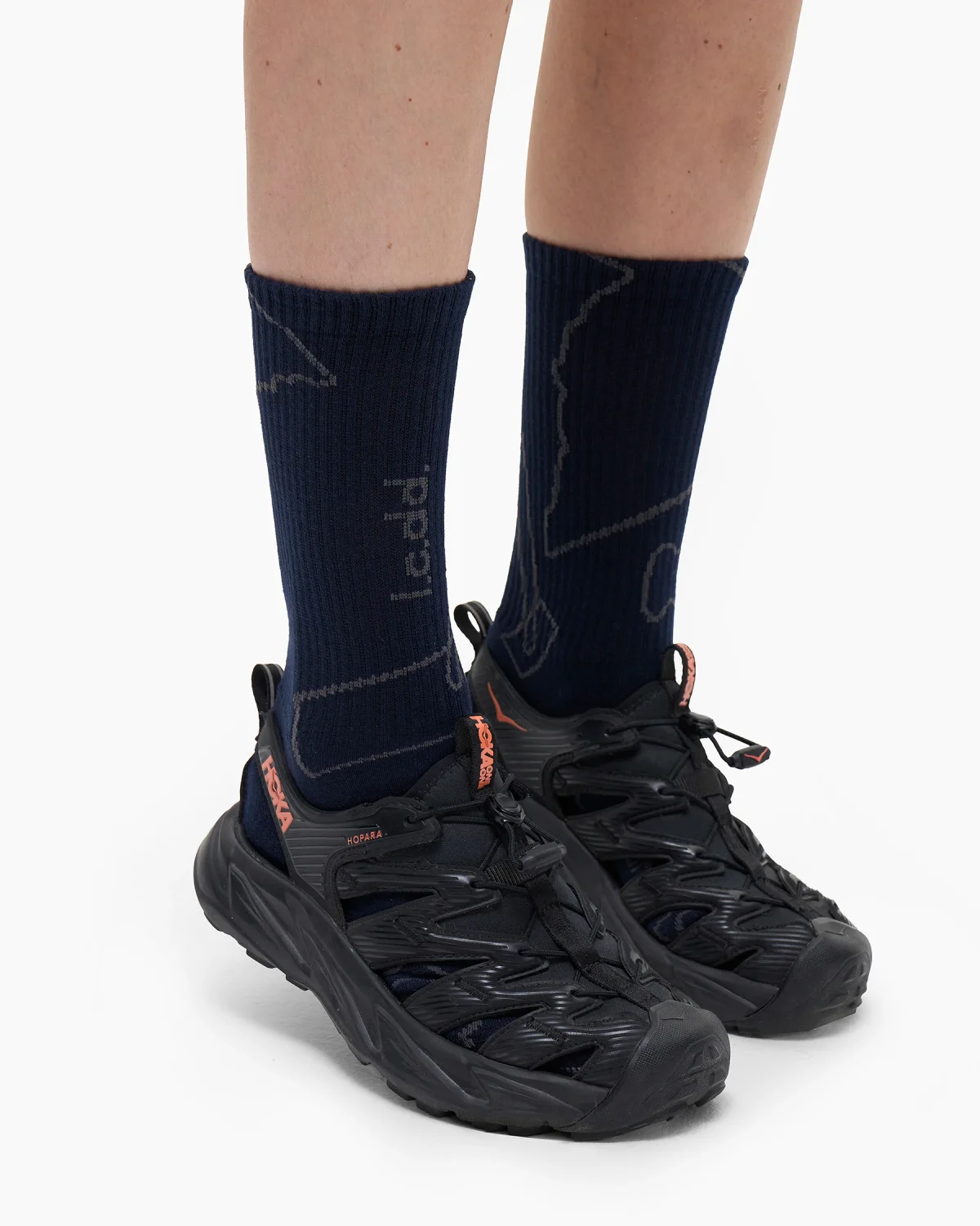 Socks 'Geometry' Blue