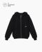 Zip-Hoodie ‘Text Hood’ Black
