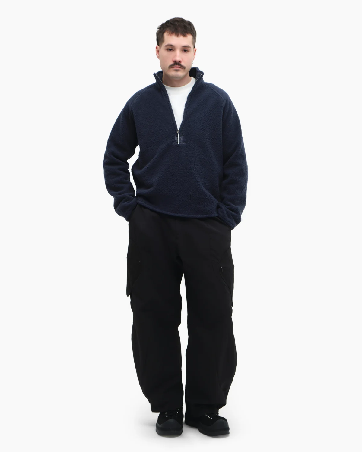 Fleece ‘Logo’ Blue