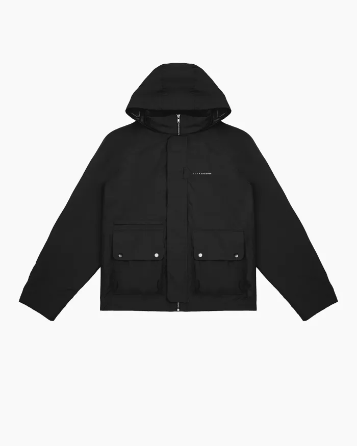 Nylon Jacket Black-2