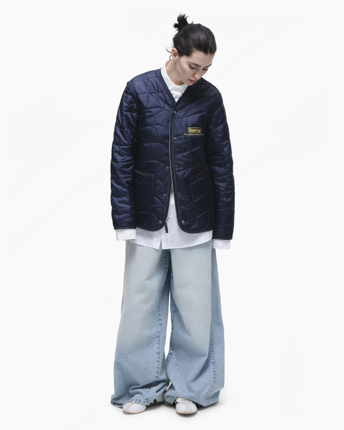 Liner Jacket 'Worker' Blue