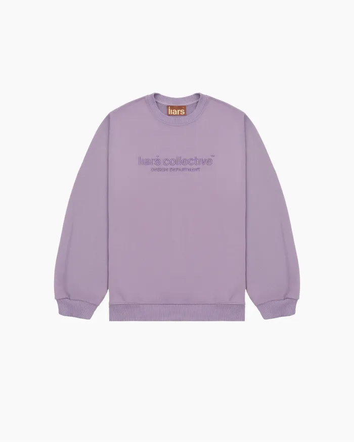 Sweatshirt 'Logo' Purple